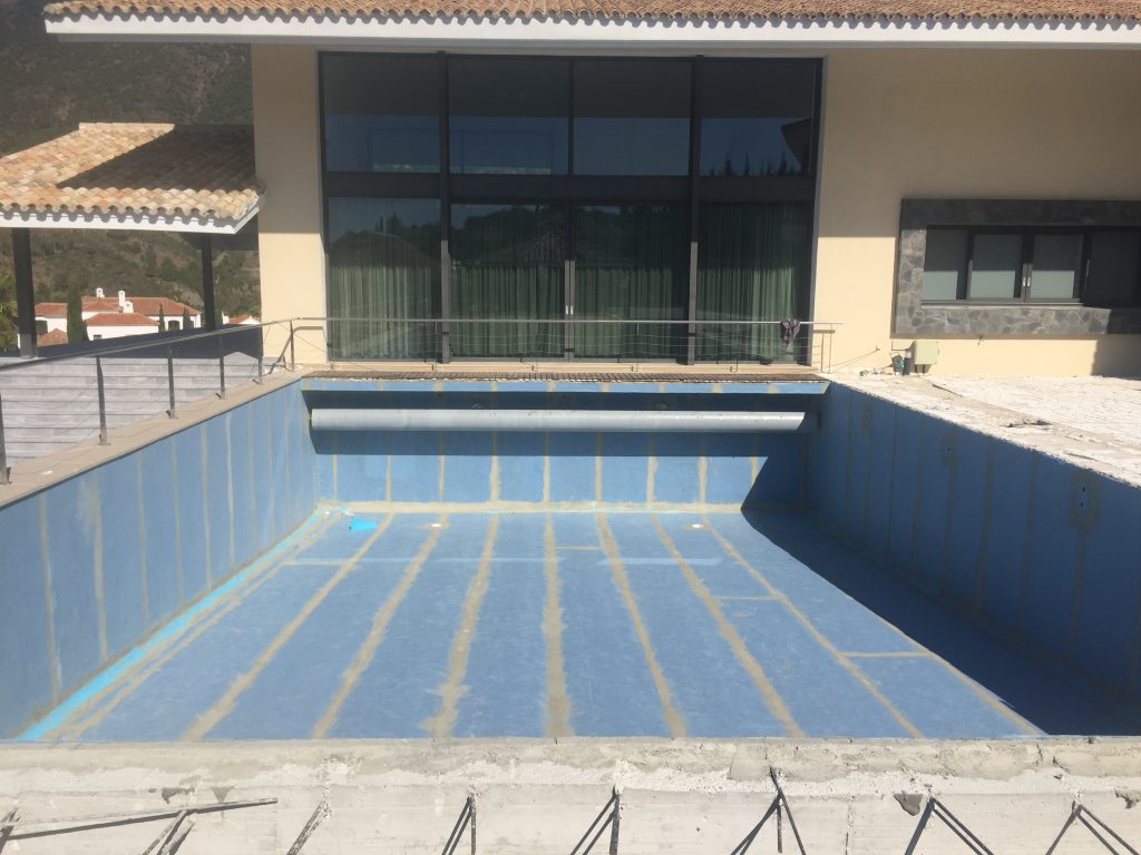Impermeabilización de piscina en Reus